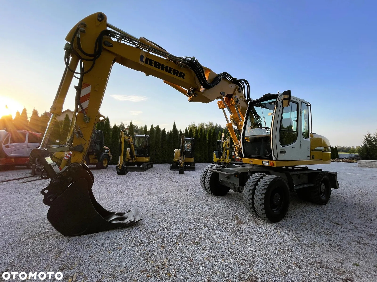 Liebherr A316 LIFT A316-2 LITRONIC / NOWY MODEL / ZADBANA Z NIEMIEC / PIĘKNY STAN / ORYGINAŁ / 312 314 / 900 315 / 313 316 / 914 918 / CAT - 40