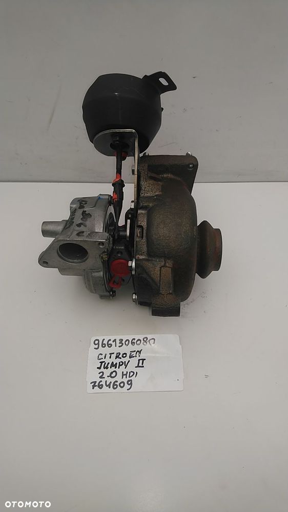 TURBINA 2.0 HDI 2.0 JTD 120KM 122KM SCUDO EXPERT JUMPY PROACE 9661306080 764609 - 10