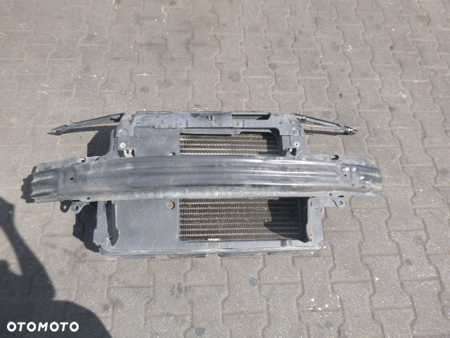 PAS PRZEDNI WZMOCNIENIE CZOŁOWE CHŁODNICA WENTYLATOR KOMPLETNY SKODA FABIA I 1.4 MPI 99-05 BEZ KLIMATYZACJI - 1