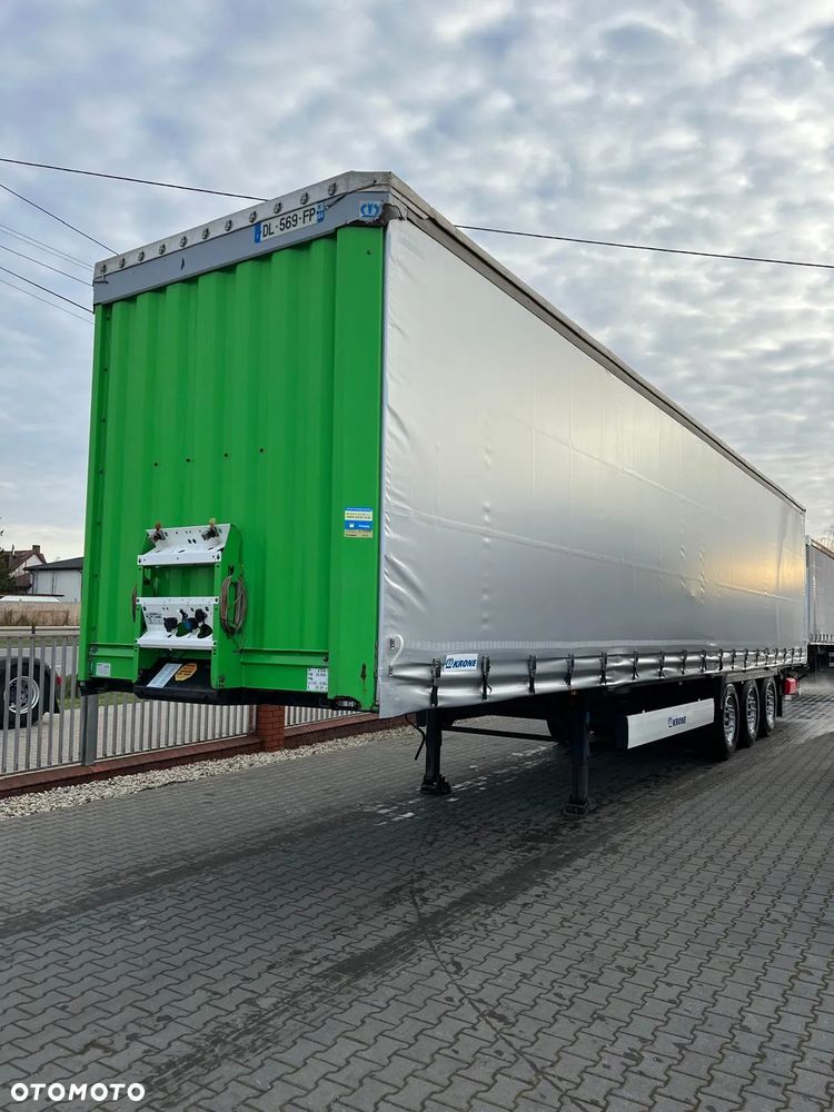 Krone firanka 2014 nowe plandeki osie saf dach i boki zsuwane stan perfekcyjny wron-pol