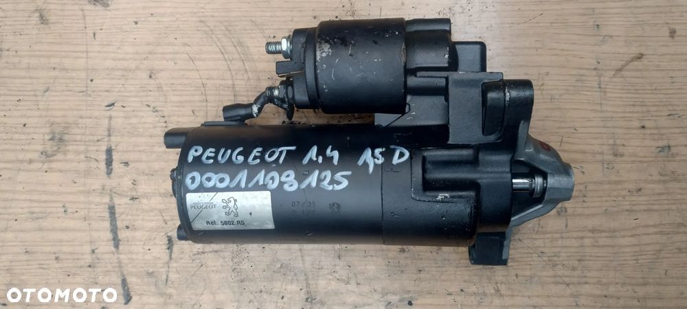 CITROEN AX SAXO 1,5d PEUGEOT 106 1,4d NOWY  rozrusznik 000108125 - 1