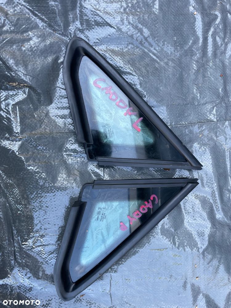 VW CADDY 2K7 V szyba lewy prawy przód 23 lun 24 rok karoseryjna - 1