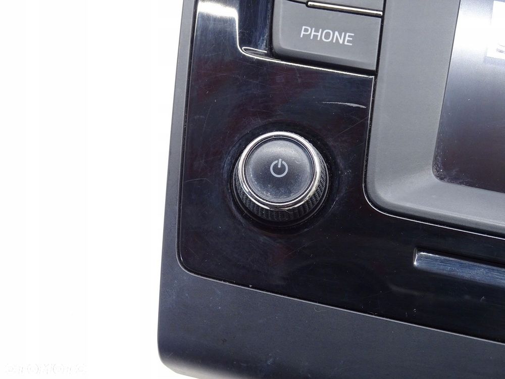 RADIO RADIOODTWARZACZ SKODA RAPID I 5J 5JA035871 - 4