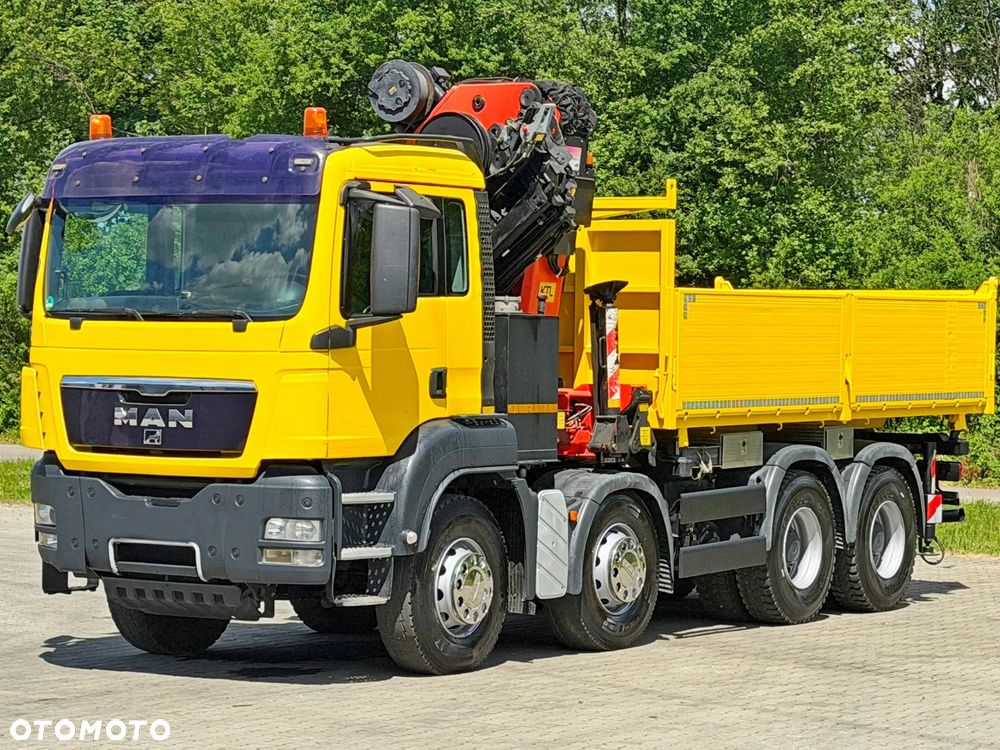 MAN TGS 41.480 * WYWROTKA 5,15 m * PK 36002 + JIB PJ060 B + PILOT * 8x4 - 5