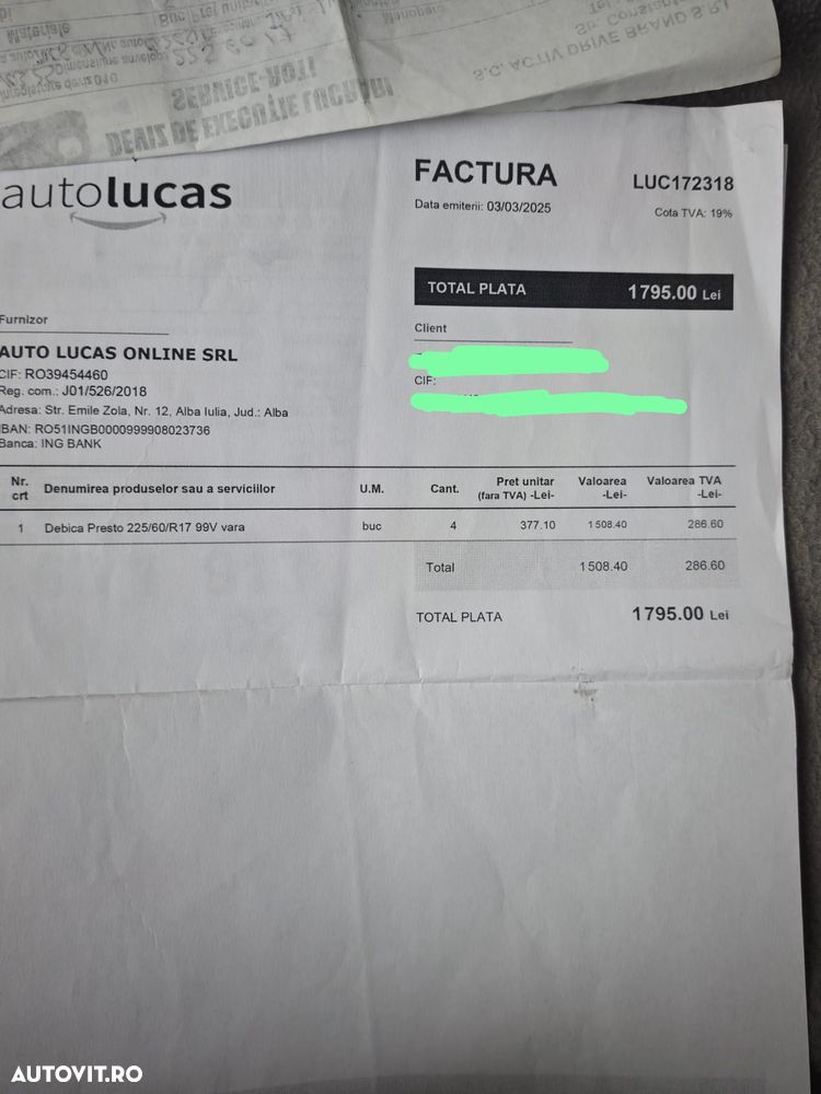 Anvelope vara R17 ca noi - 3