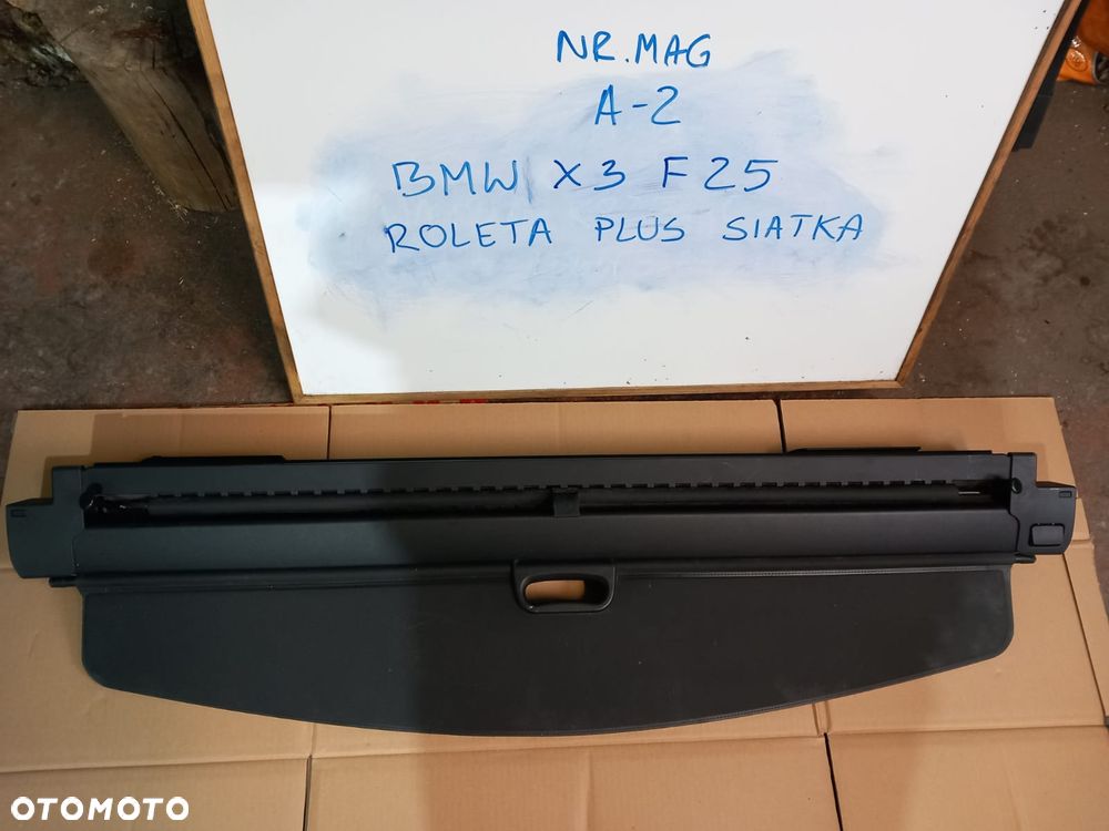 ROLETA SIATKA BAGAŻNIKA BMW X3 F25 - 1