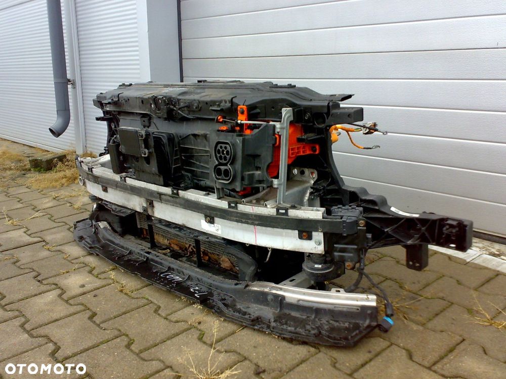 genesis g80 ev electric pas przedni wzmocnienie belka radar chŁodnice przÓd - 2