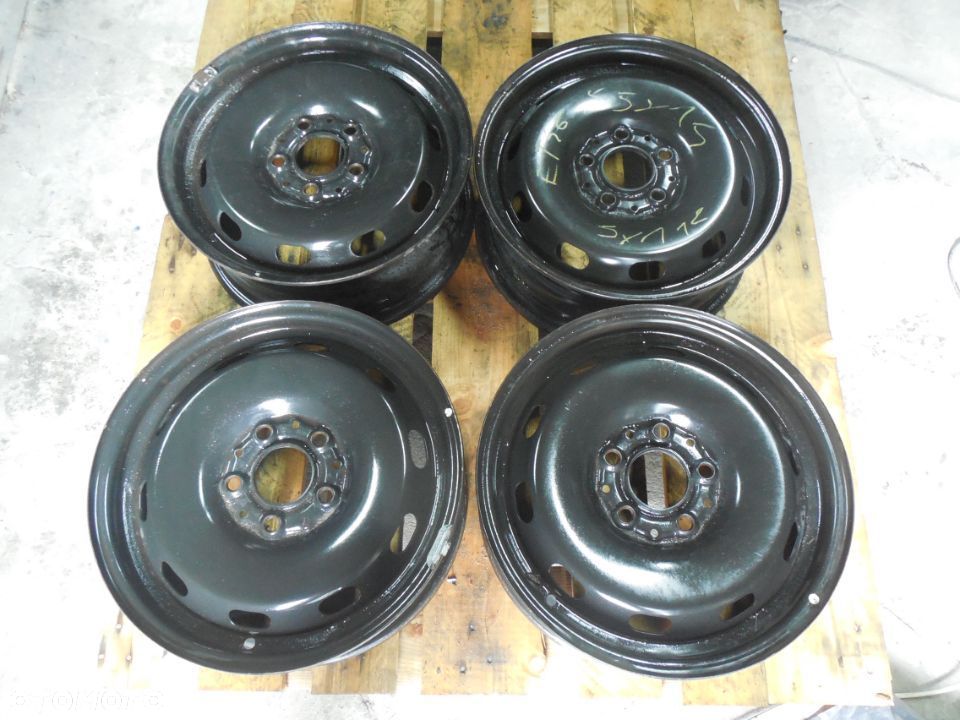 Felga stalowa Mini OE 5.5" x 15" 5x112 ET 46 KOMPLET - 1