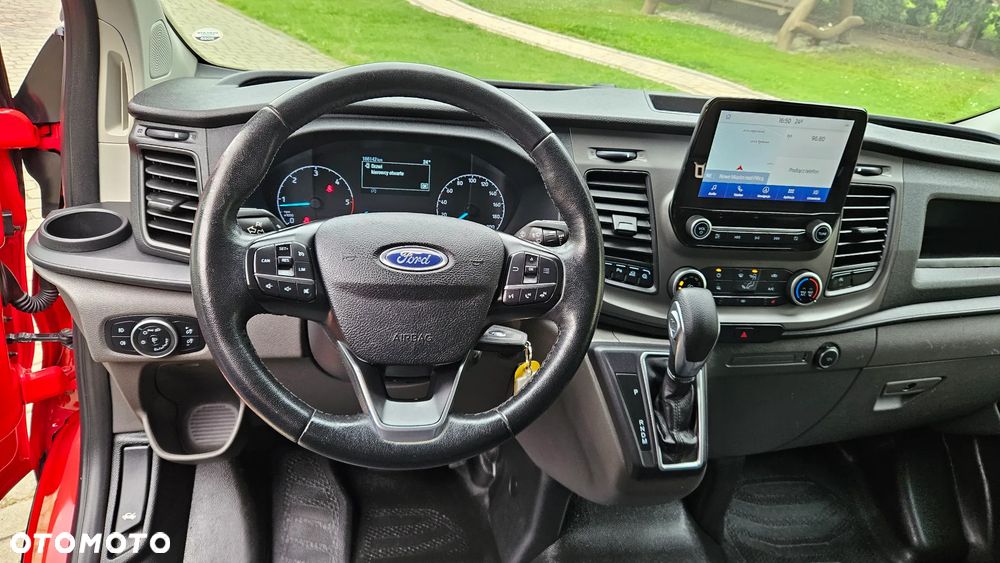 Ford Custom 2,0TDCI L2H2 Automat Nawigacja Duży Wyświetlacz Webasto Led Parktronik Hak Super Stan - 17