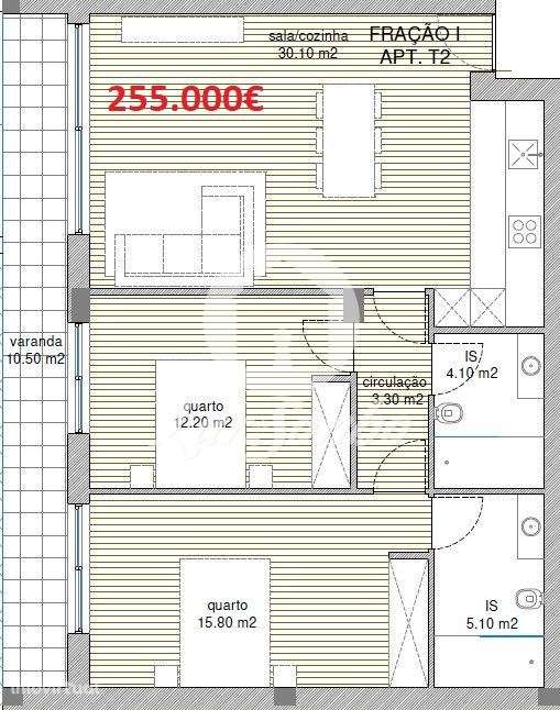 Apartamento com jardim em Barcelos - Grande imagem: 2/28