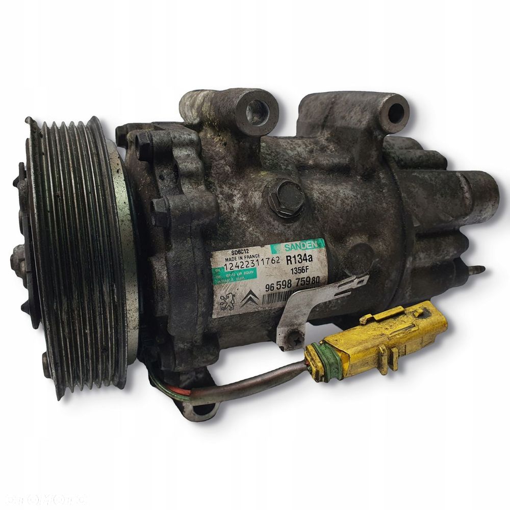 SPRĘŻARKA KLIMATYZACJI Peugeot 307 2.0 HDI 9659875980 - 1
