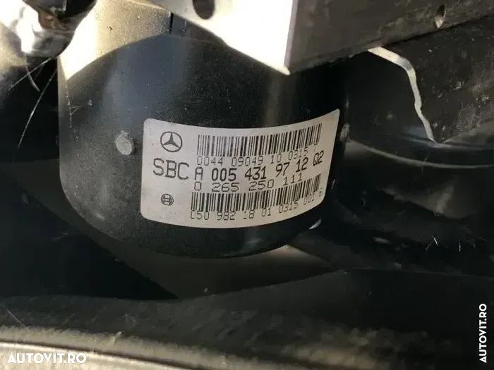 Sbc mercedes R230 electroventilator gmw 0210071003 A005431971202 sl cl - 8