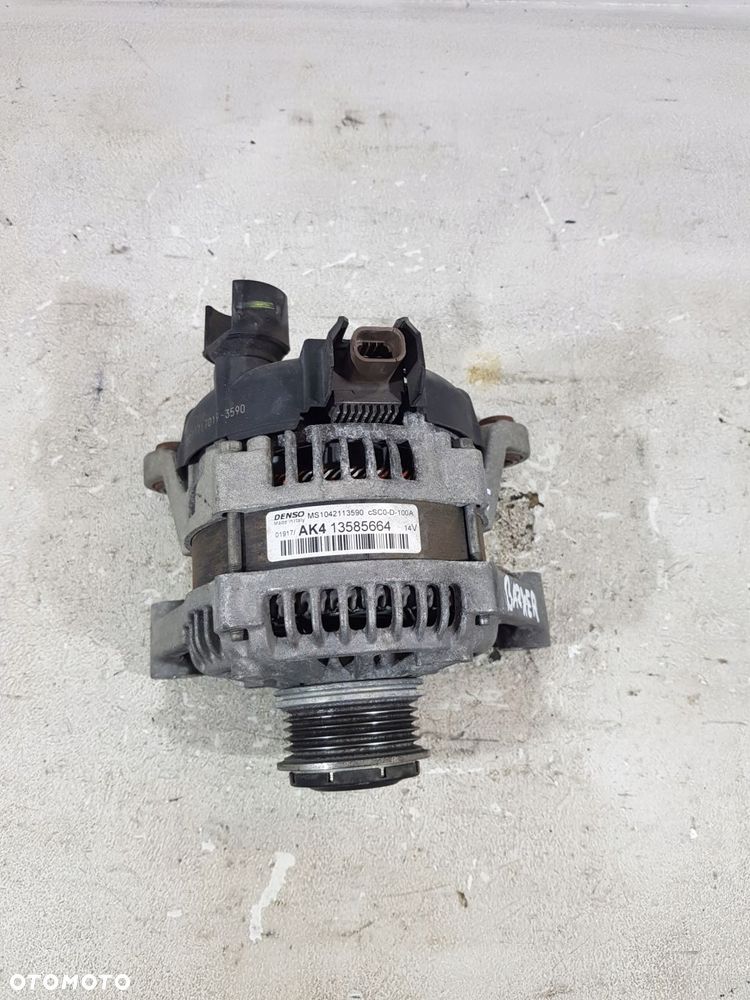 alternator 13585664 opel astra meriva adam corsa e 1.2 b b12xer - 1