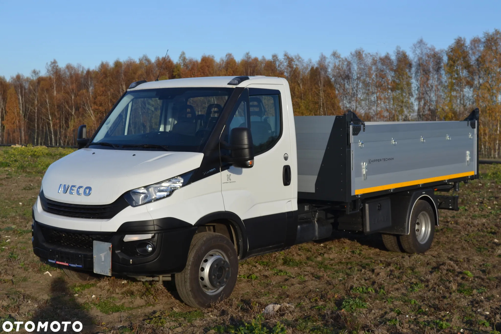 Iveco Daily 72-180 72-210 Nowy 3-Stronny Wywrot Kiper WYWROTKA FULL LED 72C 70C 65C 60C - 12