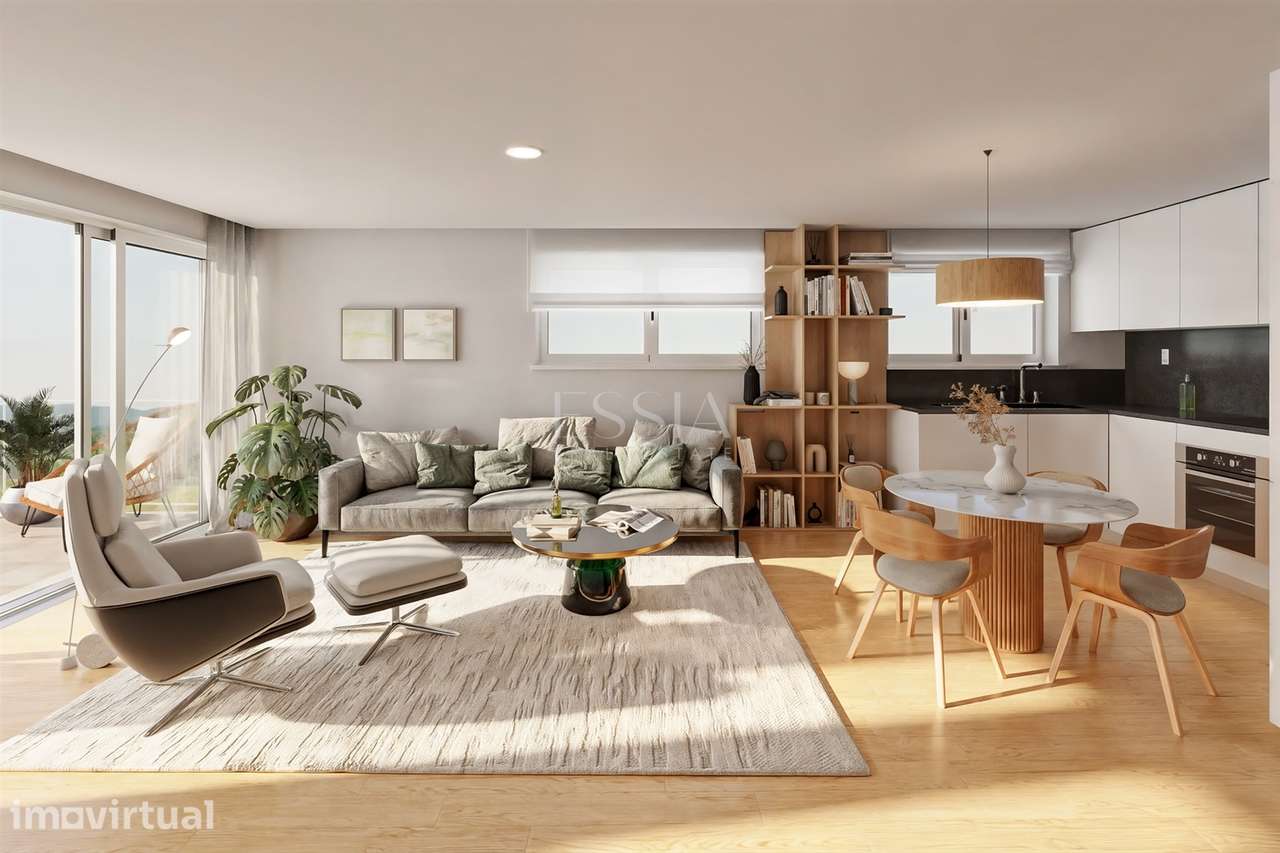 T1 Varanda e Garagem Canidelo | T1 Novo Gaia | Apartamento Arrábida - Grande imagem: 2/11