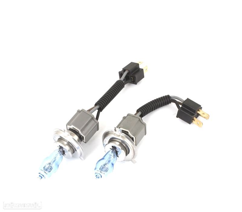 LÂMPADAS HOD H4 CERAMICA LUZ BRANCA - 1