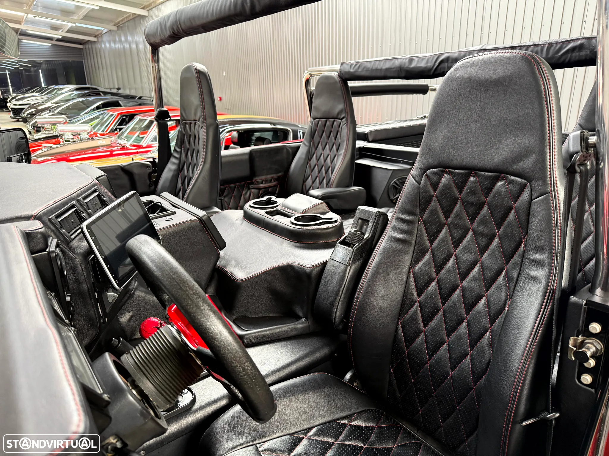Hummer H1 Open Top Cabrio Turbodiesel 6.5 V8 Custom - 27