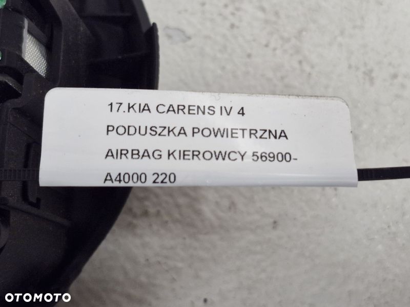 KIA CARENS IV 4 PODUSZKA POWIETRZNA AIRBAG KIEROWCY 56900-A4000 - 9