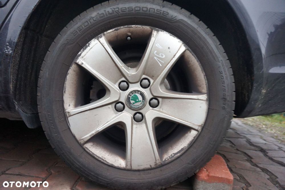 KOŁA FELGI ALUFELGI OCTAVIA II LIFT 16 5X112 6.5J ET50 1Z0601025T CRATERIS 16 5x112 16 5X112 6.5J ET50 SKODA 2008-2013 - 3