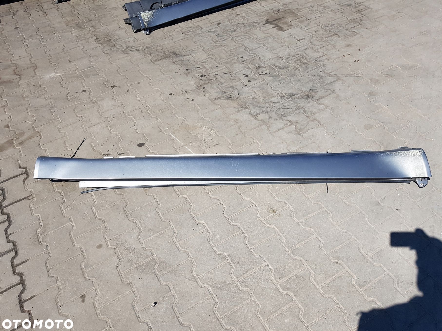 BMW X5 E70 06-09r M-PAKIET LISTWA PROGOWA PRAWA A52 SPACEGRAU - 1