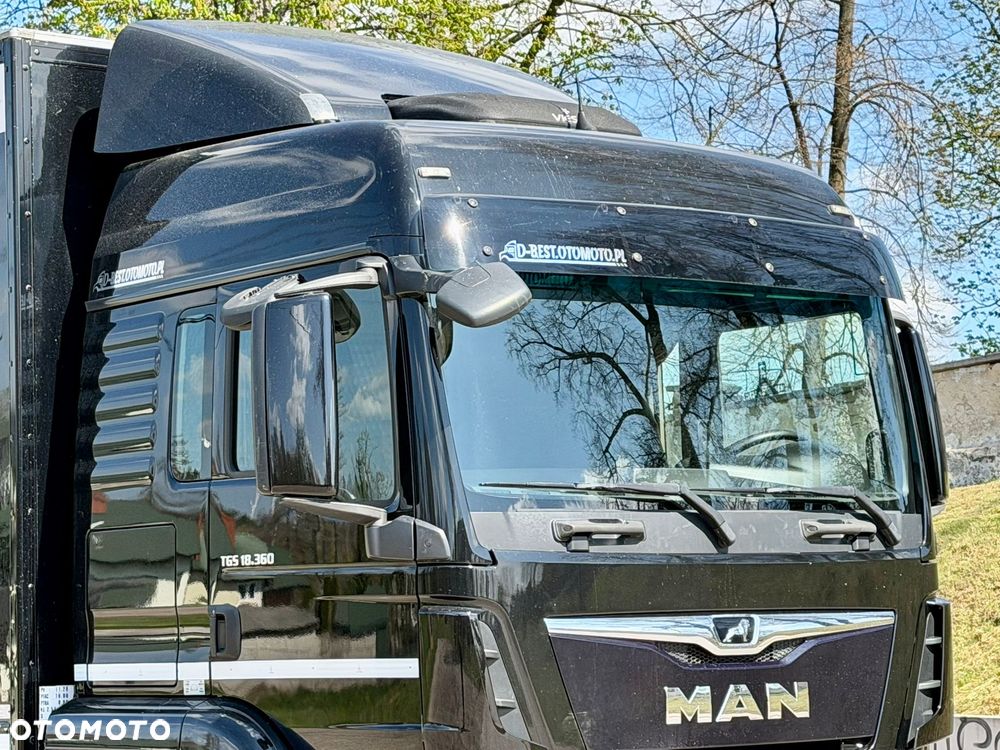 MAN TGS 18.360 / KONTENER - FIRANKA / WINDA / 21 EUROPALET / AUTOMAT / SYPIALKA / 2019 ROK - 11