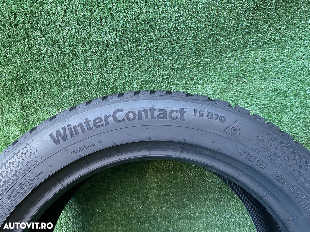 Set 2 anvelope Iarna 225 50 R17 98V XL Continental Winter Contact Ts85 - 3