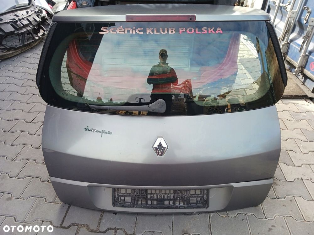 KLAPA SZYBA BAGAŻNIKA TYŁ RENAULT SCENIC 2 II NV603