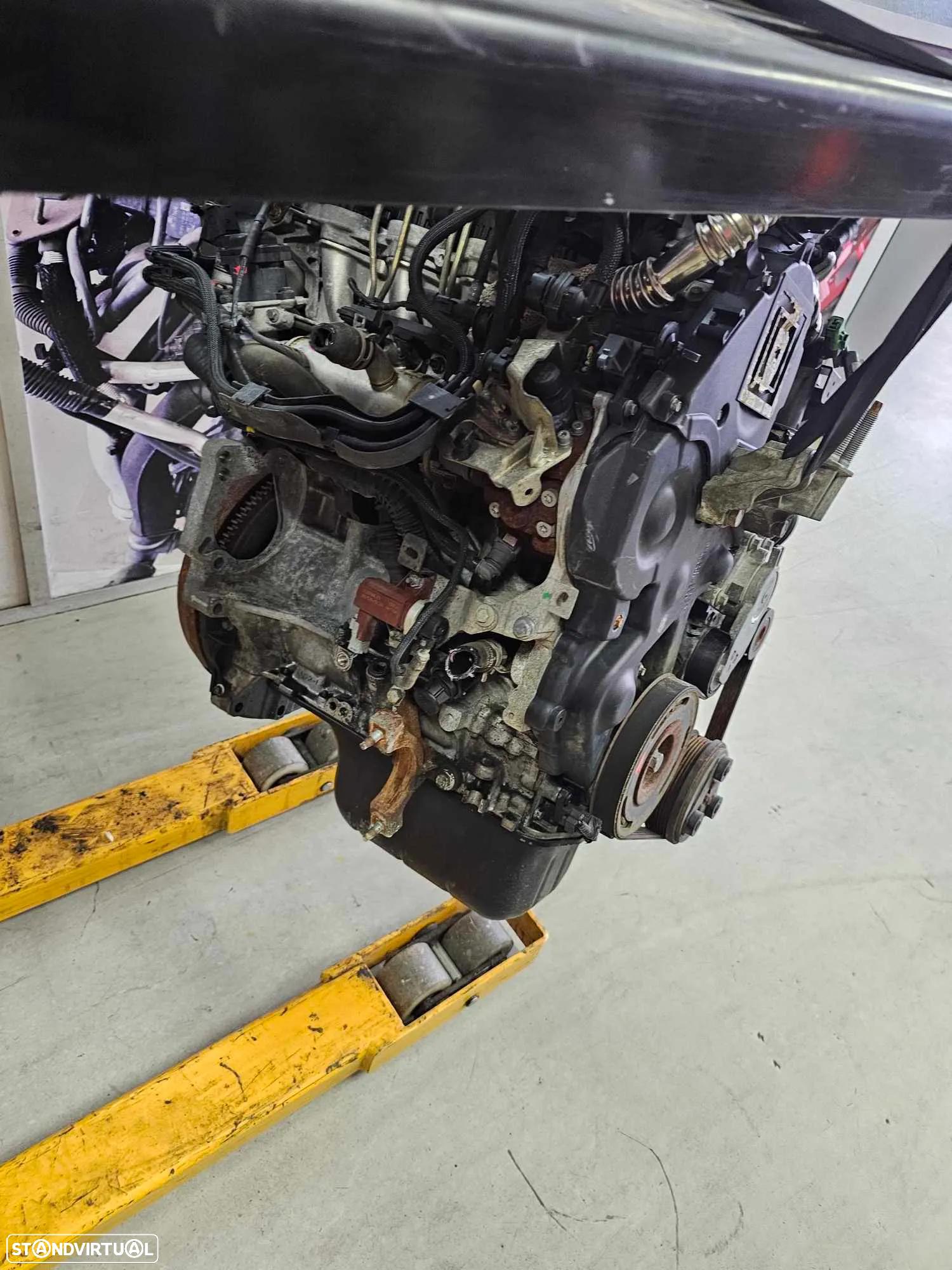 Motor Ford Focus 1.6 tdci 2008 de 110cv, ref G8DB - 3