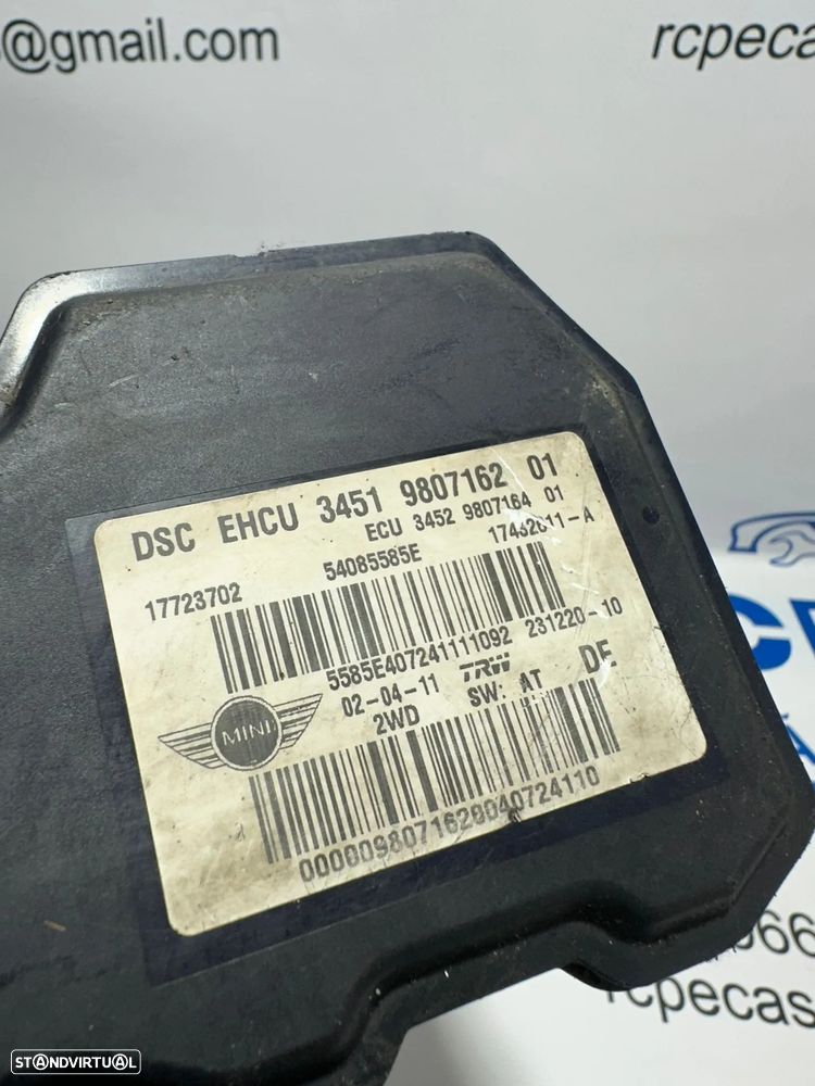 .Bomba Modulo Hidraulico ABS Original BMW Mini One Cooper D S SD JCW 9807162 2007 - 2013 - 2
