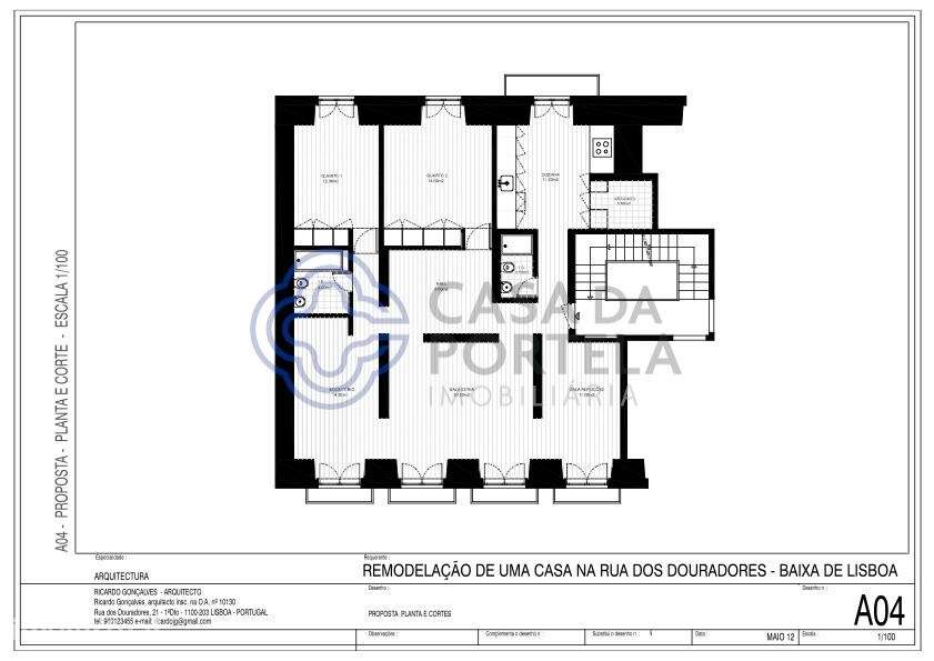 Excelente Apartamento na Baixa de Lisboa, Rua dos Douradores - Grande imagem: 3/33