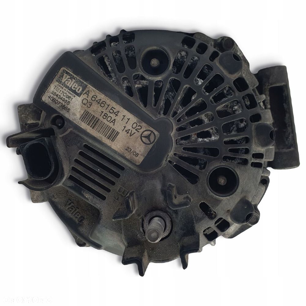 ALTERNATOR Mercedes Sprinter Viano Vito W639 2.2 CDI A6461541102 180A - 15