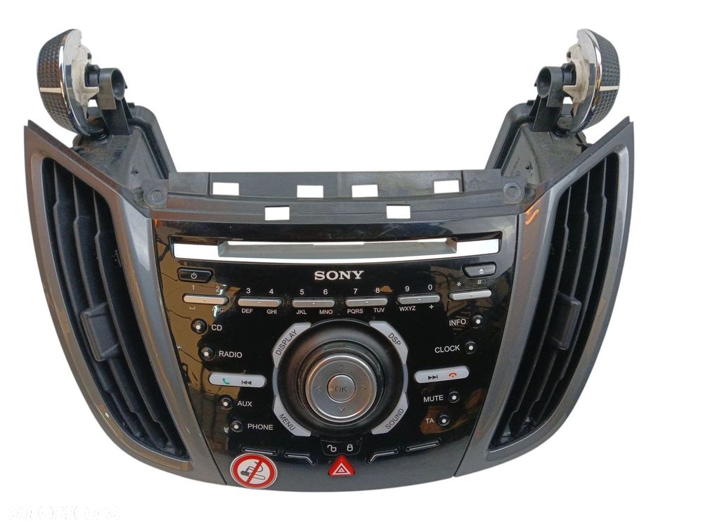 RADIO WYŚWIETLACZ PANEL KOMPLET FORD C-MAX MK2 (2010-2015) 1.0 EcoBoost 125KM BM5T-18B955-CG, AM5T-18C815-RK, AM5T-18K81 - 6