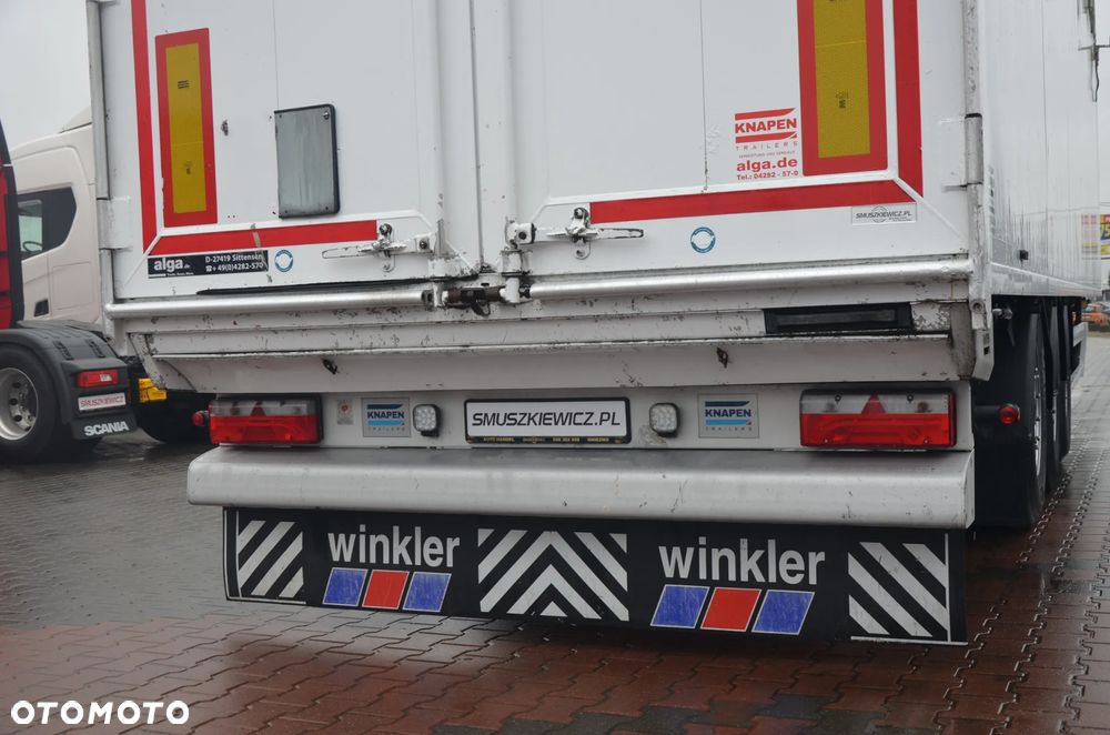 Knapen K100 / RUCHOMA PODŁOGA / WALKING FLOOR / OŚ PODNOSZONA / WABCO / DE 1082 - 7