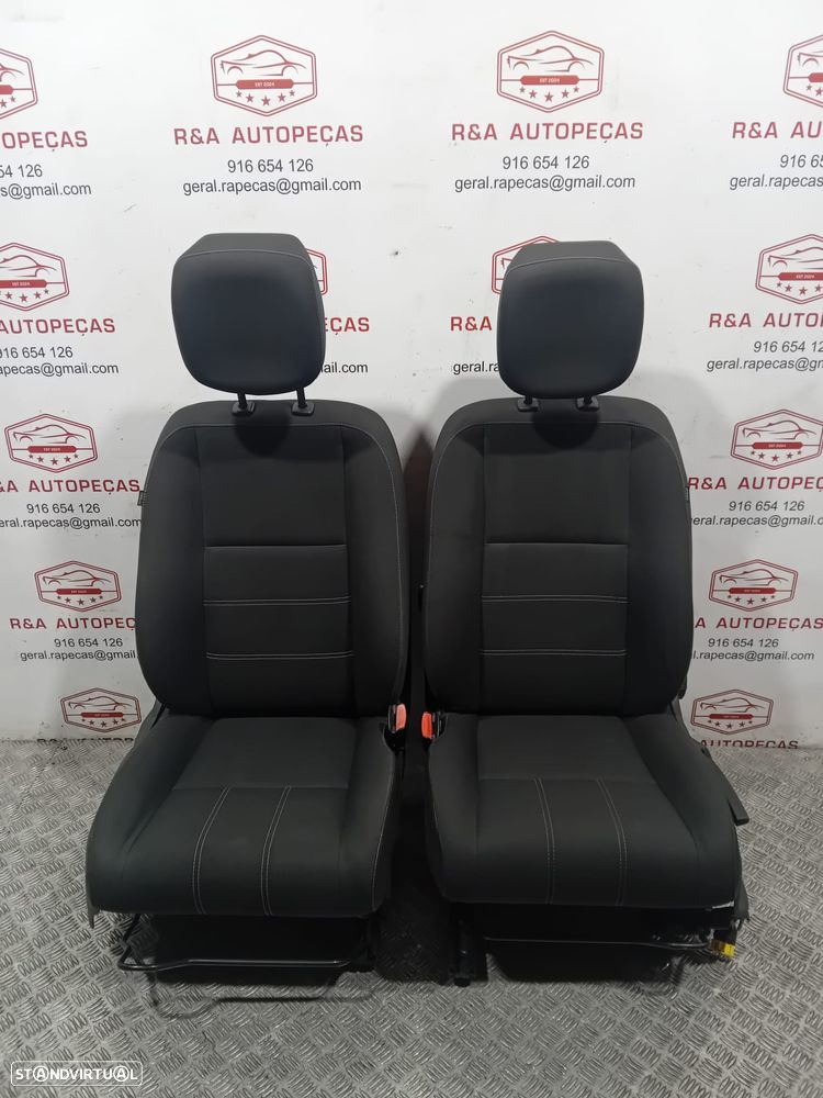 Bancos Frente Frontal Renault Megane III 3 Tecido Original - 1