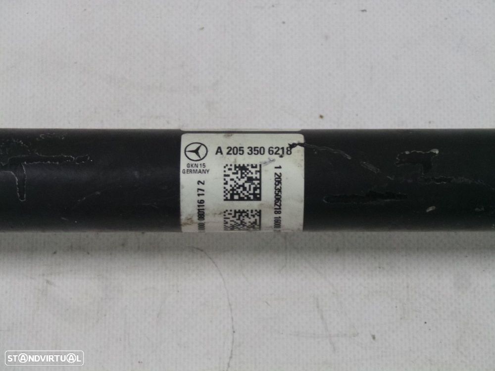Transmissão Direito/Trás Seminovo/ Original MERCEDES-BENZ C-CLASS (W205) A205350... - 2