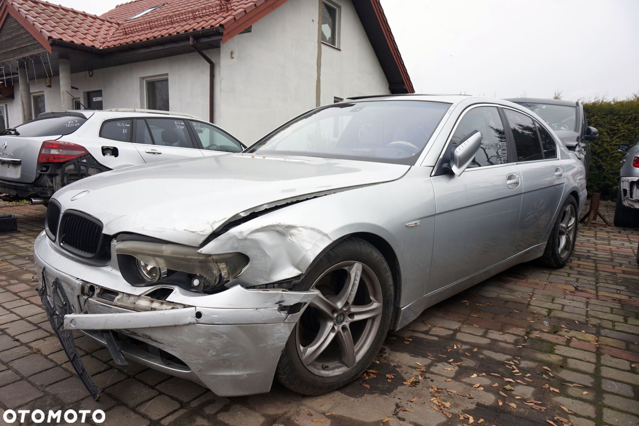 BMW 7 IV E65 2002 354 4.4 V8 N62B44A 333KM GA6HP26Z SREBRNY TITANSILBER na części - 1