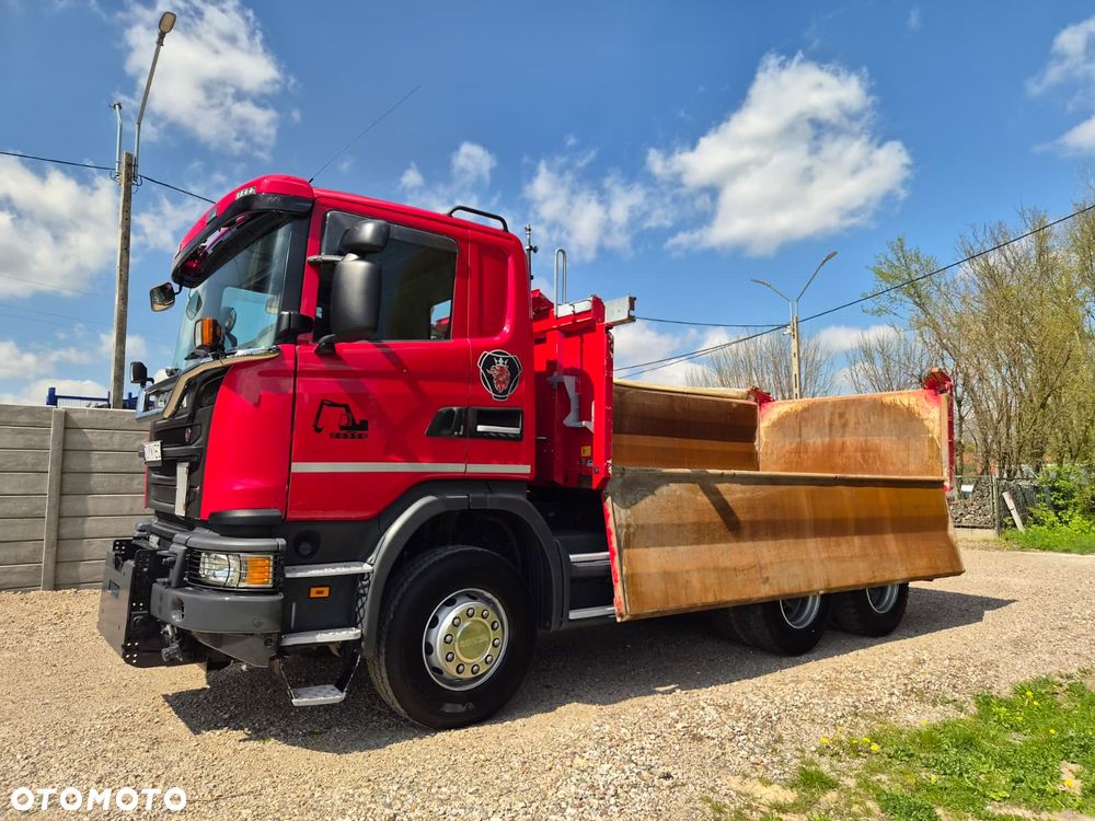 Scania G450 6x4 Wywrotka Meiller-Kipper Bordmatic Hydroburta Resor z Niemiec - 4