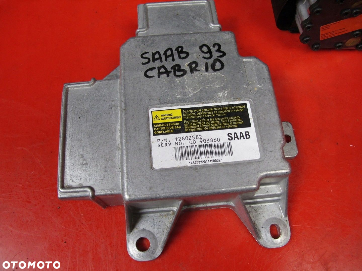 SAAB 93 9-3 II 2 DESKA KONSOLA PODUSZKI AIRBAG EU - 7