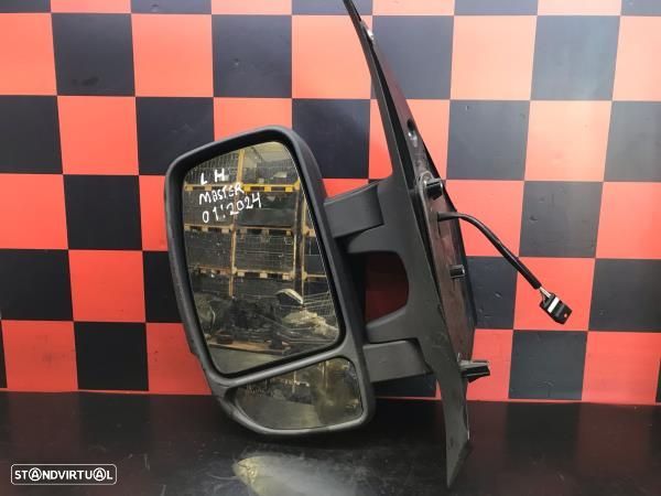 Espelho Retrovisor Esquerdo Electrico Renault Master Iii Caixa (Fv) - 1