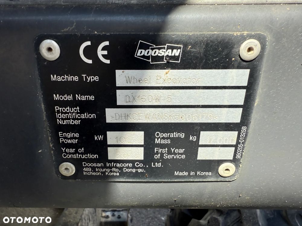 Doosan DX160 W-5 - 7