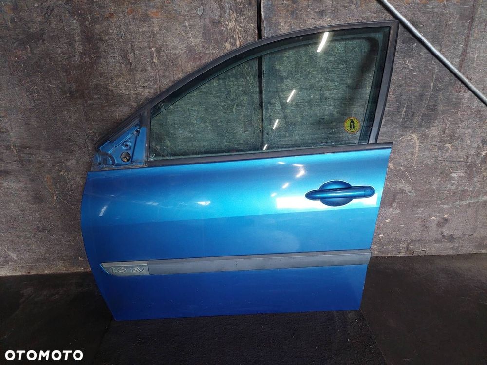 DRZWI KOMPLETNE LEWY PRZÓD RENAULT MEGANE II 5D TEI45 - 1