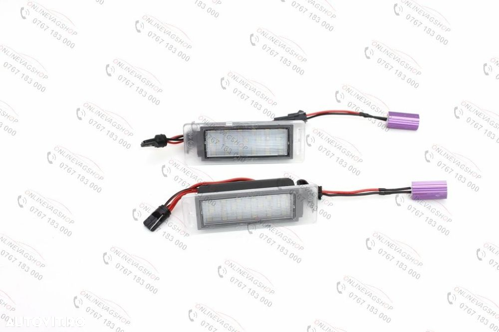 Set lampi LED numar Chevrolet Cruze 2010-2014, Camaro,Impala - 4