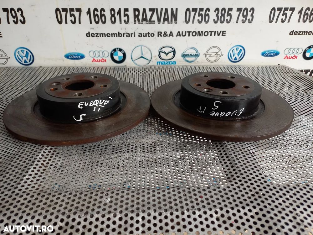 Set Discuri Frana Spate Ca Noi Land Rover Range Rover Evoque Discovery Sport An 2012-2013-2014-2015-2016-2017-2018-2019 4x4 2.0 Diesel Ingenium Dezmembrez Range Rover Evoque Facelift An 2015-2016-2017-2018-2019 2.0 D Automat 4x4 Volan Stanga - Dezmembrari Arad - 2