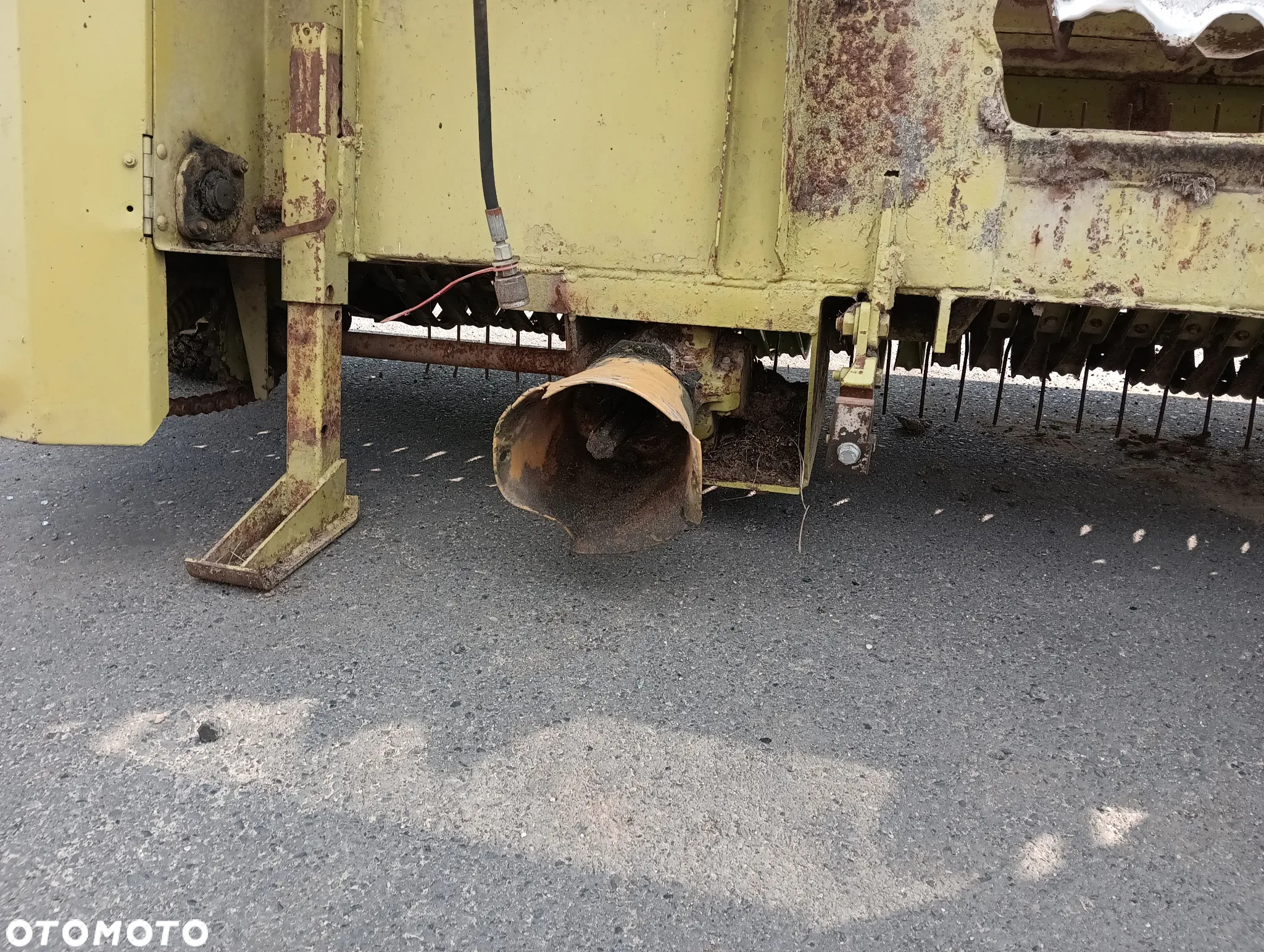Przystawka podbieracz podbierak claas pu300 do trawy - 7