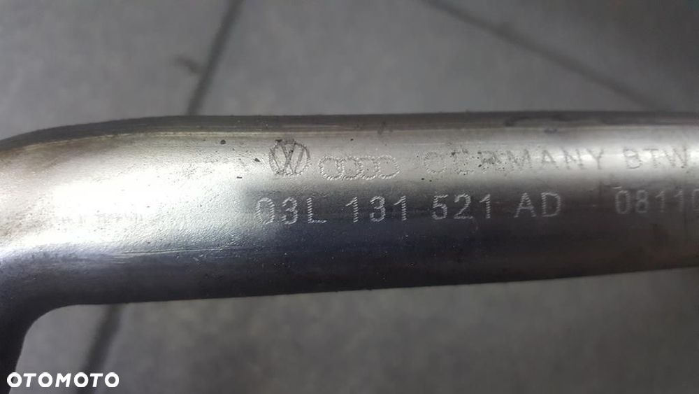 AUDI Rura Przewód EGR 03L131521AD A4 B8 A5 2.0 TDI - 2