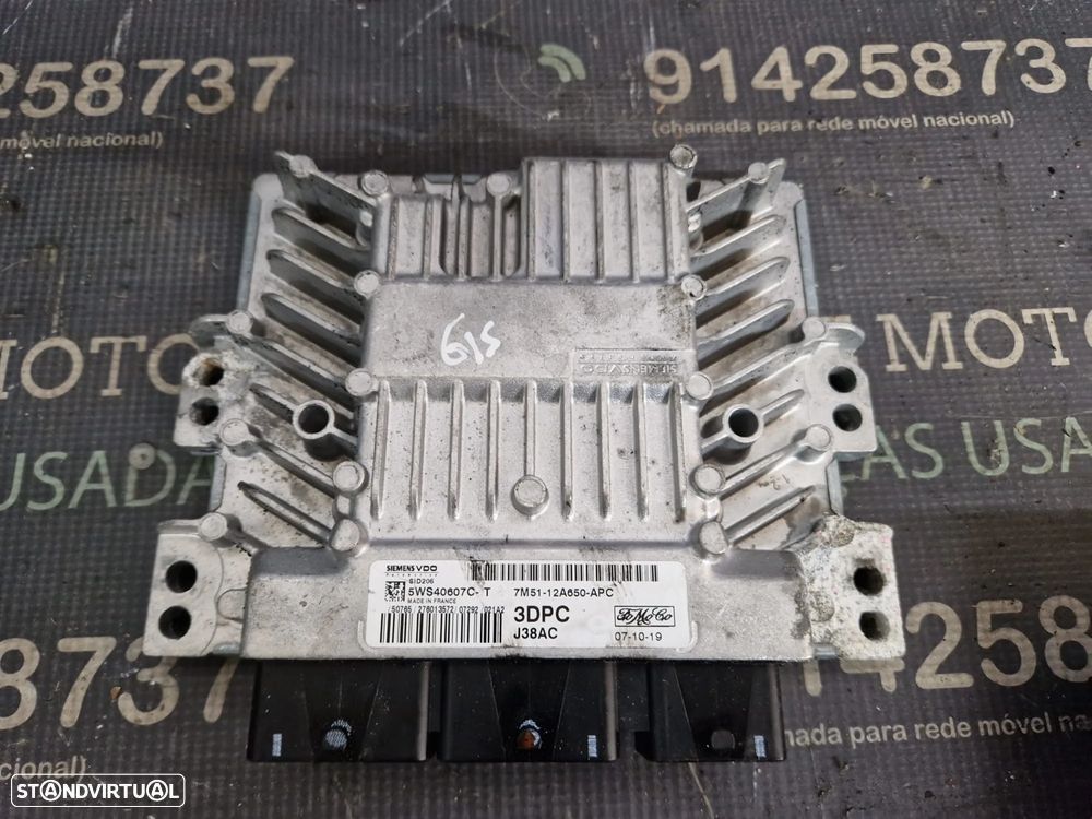 Centralina usada SIEMENS 5WS40607C-T FORD FOCUS II 2 1.8 TDCI - 1