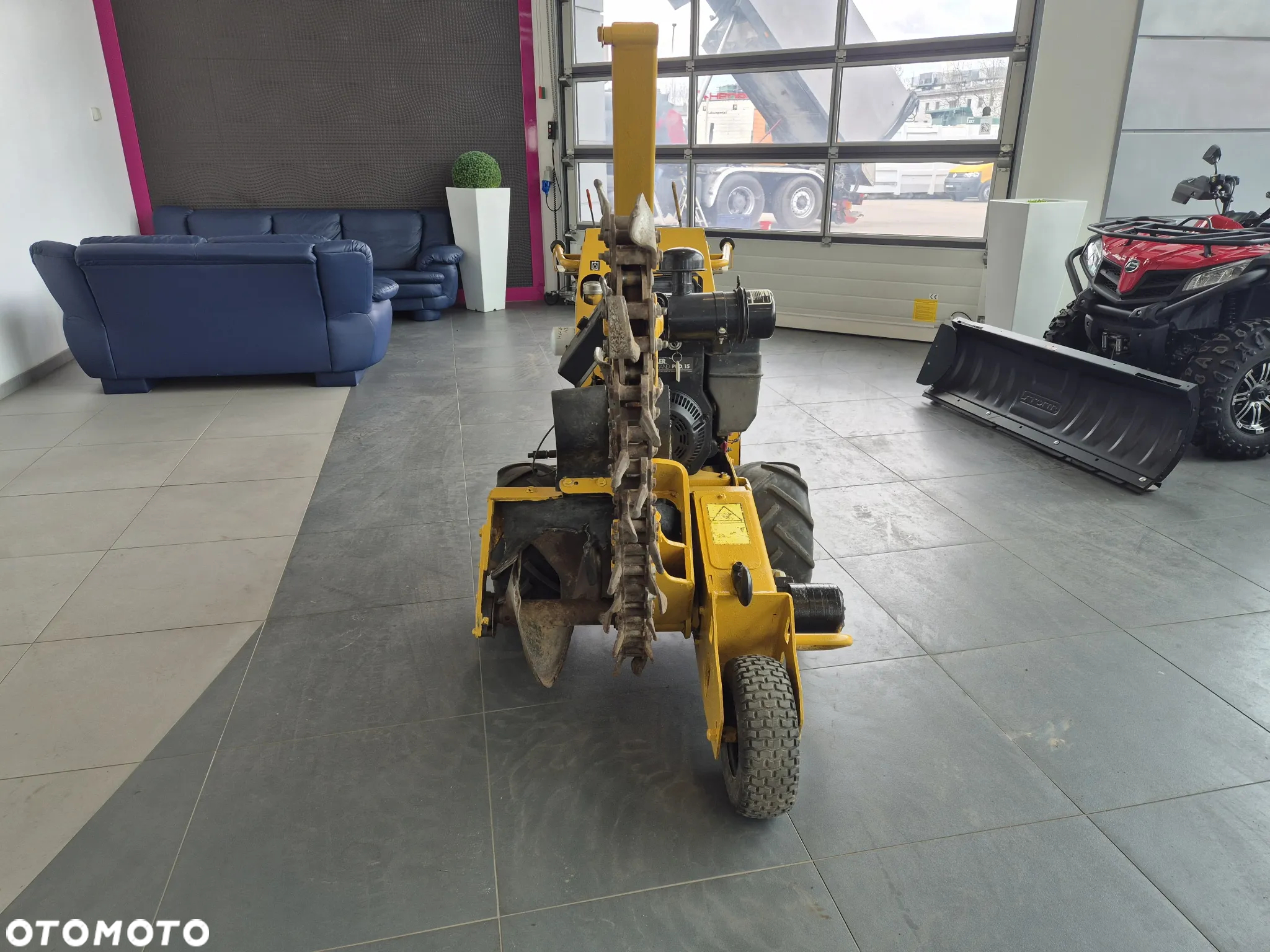 Vermeer RT 100 / PIŁA DO ROWÓW / MINI KOPARKA ŁANCUCHOWA / IDEALNY POD KABLE LUB RURY / SWIEZY SERWIS / NISKIE MTH! - 6