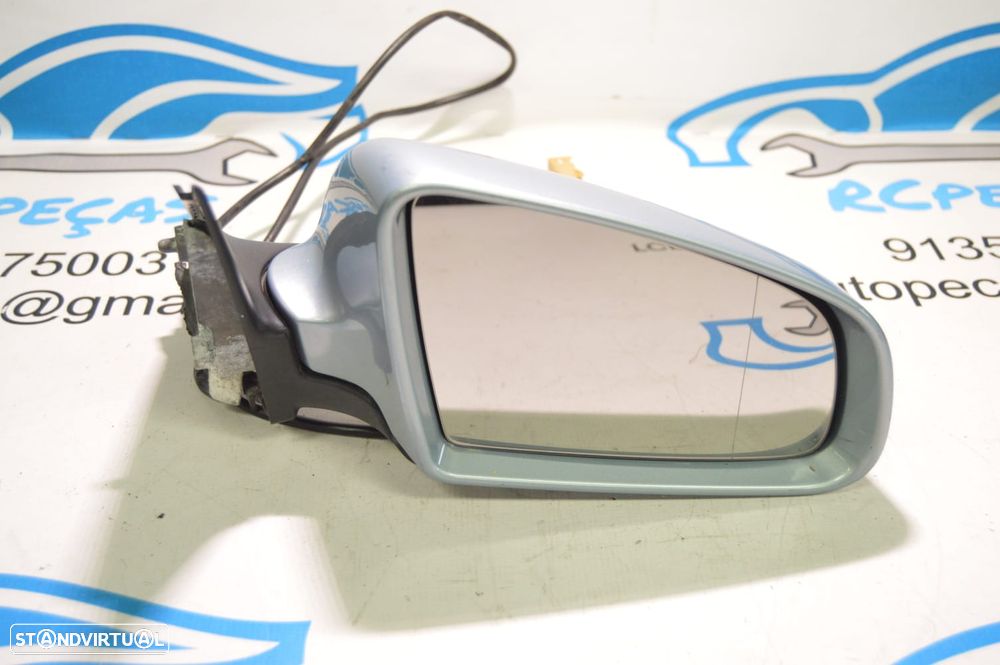 ESPELHO RETROVISOR ESQUERDO DIREITO AUDI A4 B7 8E1858531AA 8E1858531 8E1858532AA 8E1858532 ELETRICO ESPELHOS RETROVISORES - 7