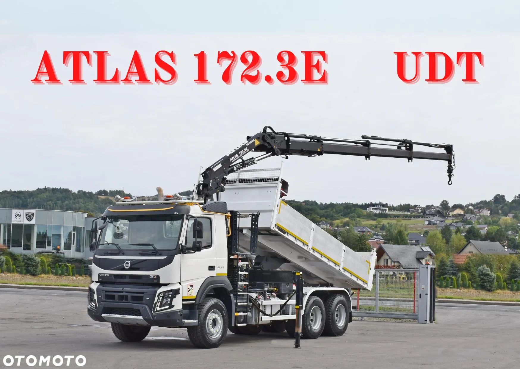 Volvo FMX 450 * WYWROTKA 5,40 m + ATLAS 172.3E + PILOT / 6x4 - 1