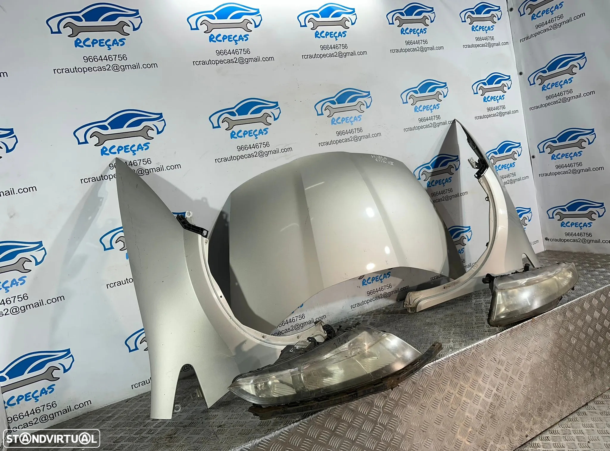 .Frente Completa Honda Civic 8 VIII MK8 FN1 FN2 FN3 FN4 FK1 FK2 FK3 2006-2011 - 11